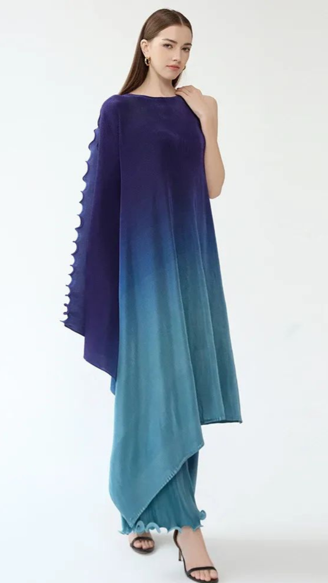 OFF SHOULDER KAFTAN DRESS