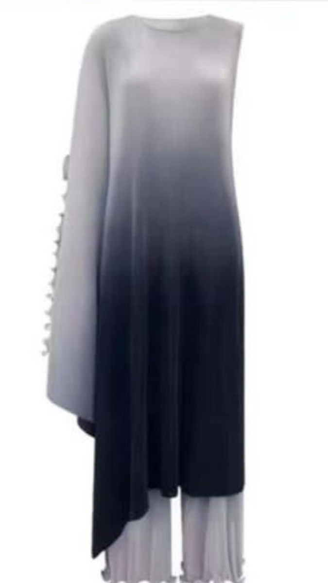 OFF SHOULDER KAFTAN DRESS