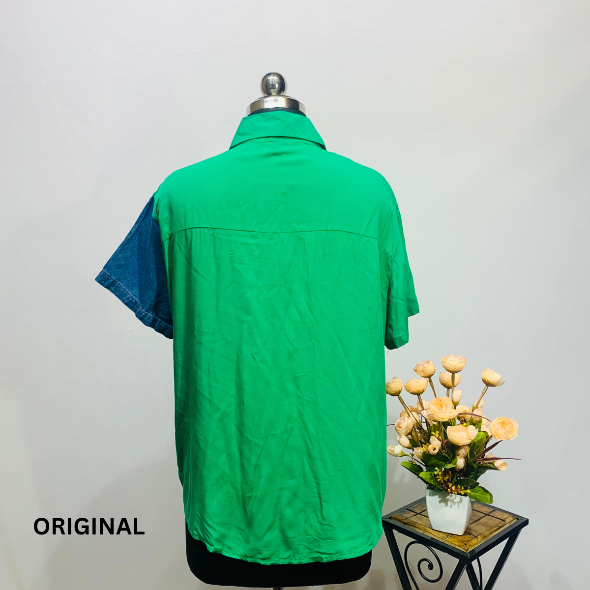 One Hand Denim T-Shirt