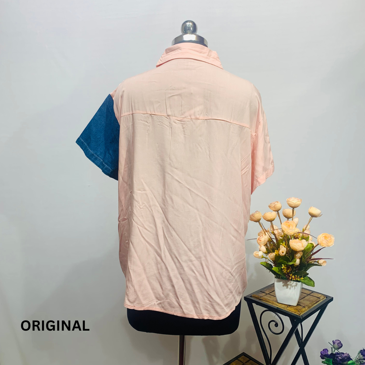 One Hand Denim T-Shirt