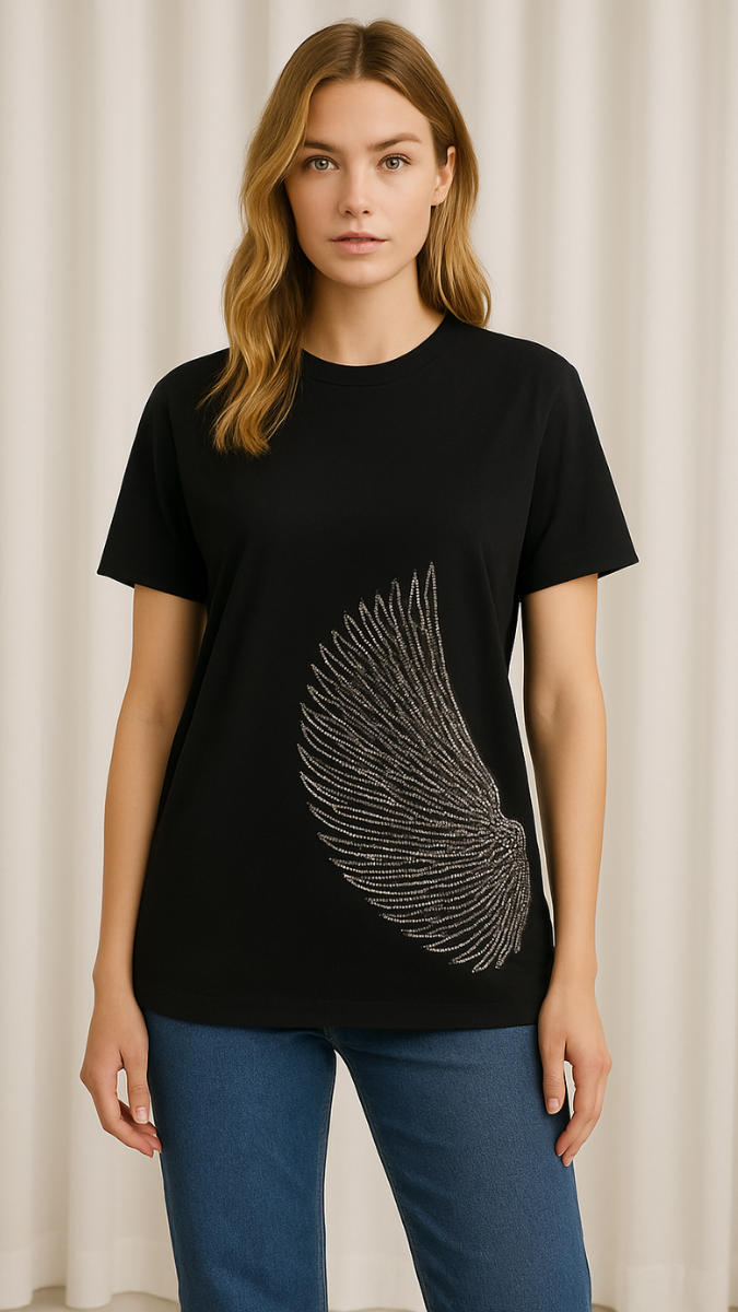 One Side Wing T-Shirt FC1067
