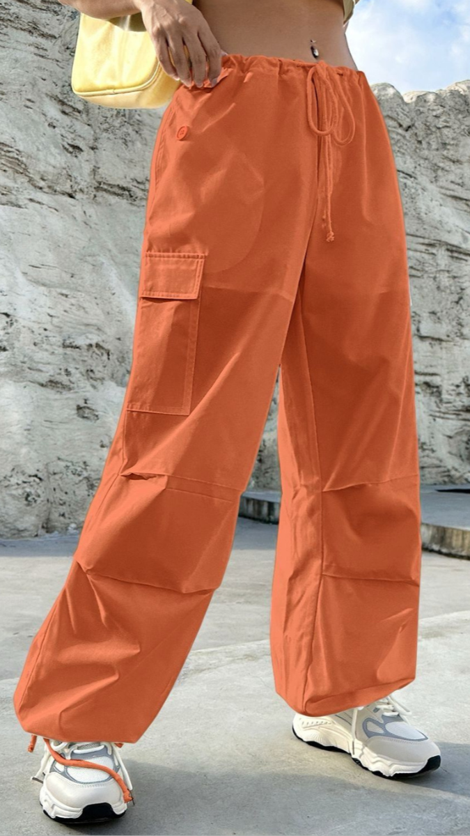 Oversized Parachute Pants