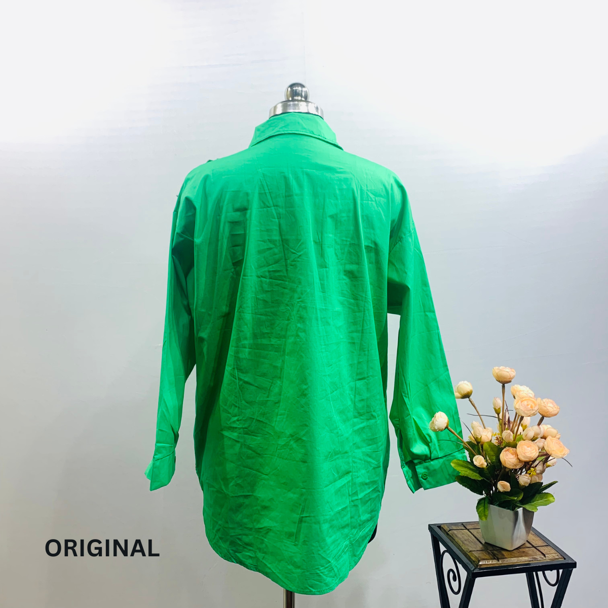 Patchwork irregular jacket cotton Dress