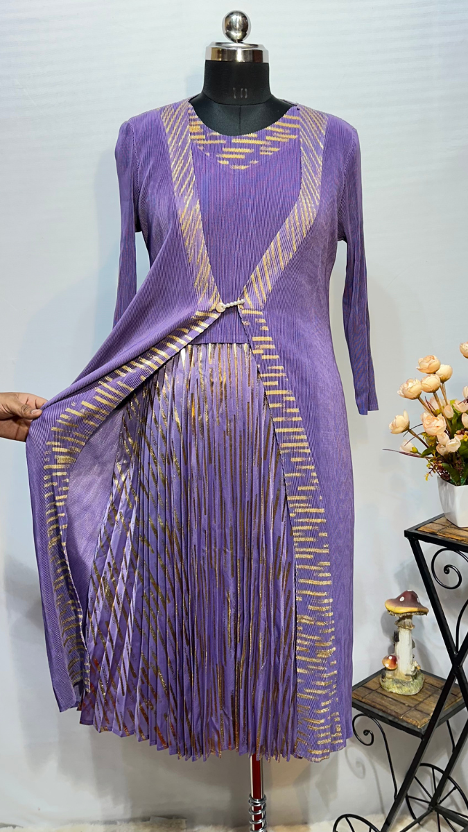 FC Pleated Shrug Dress