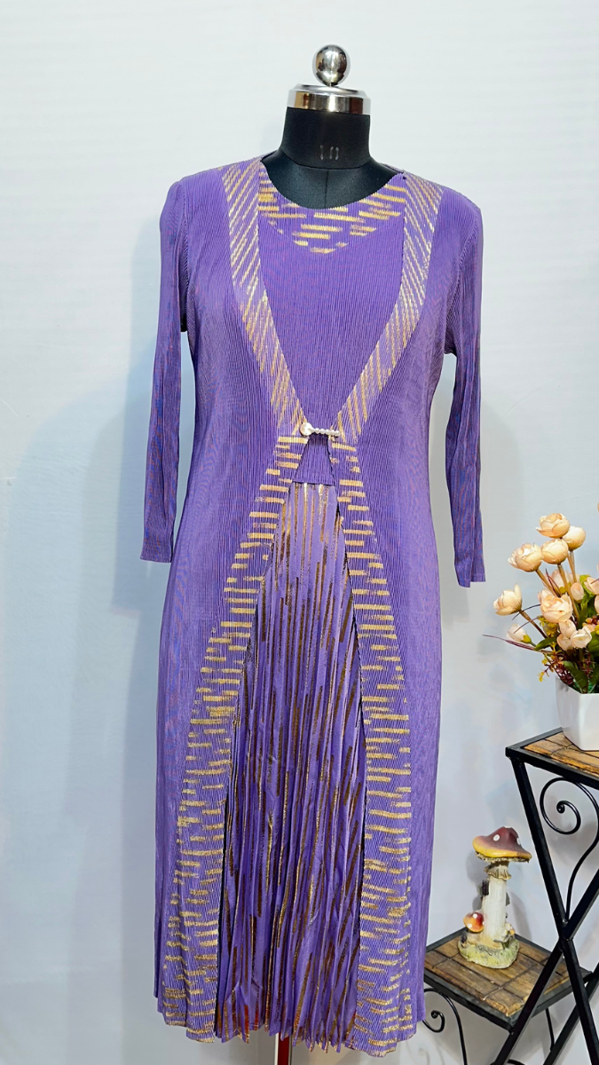 FC Pleated Shrug Dress