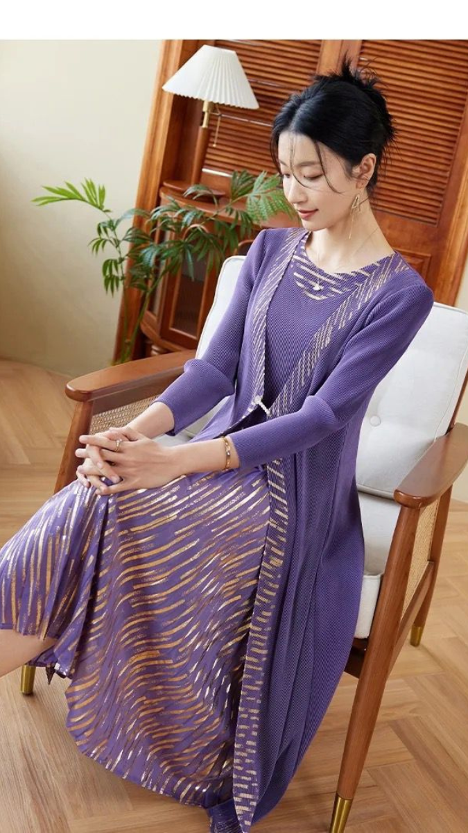 FC Pleated Shrug Dress