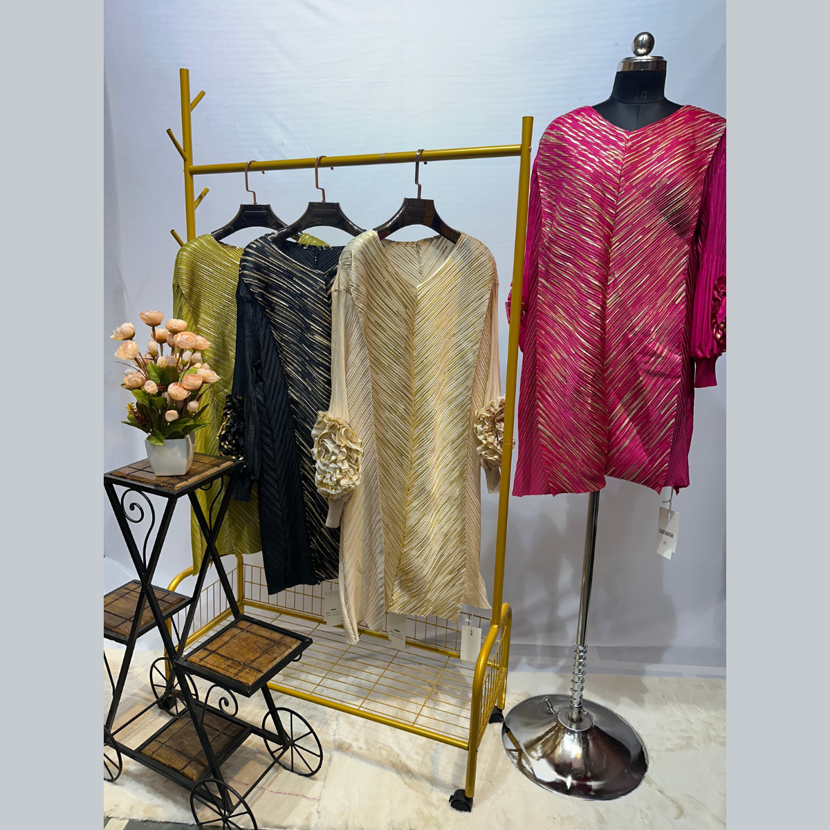 FC Pleated plus size dress