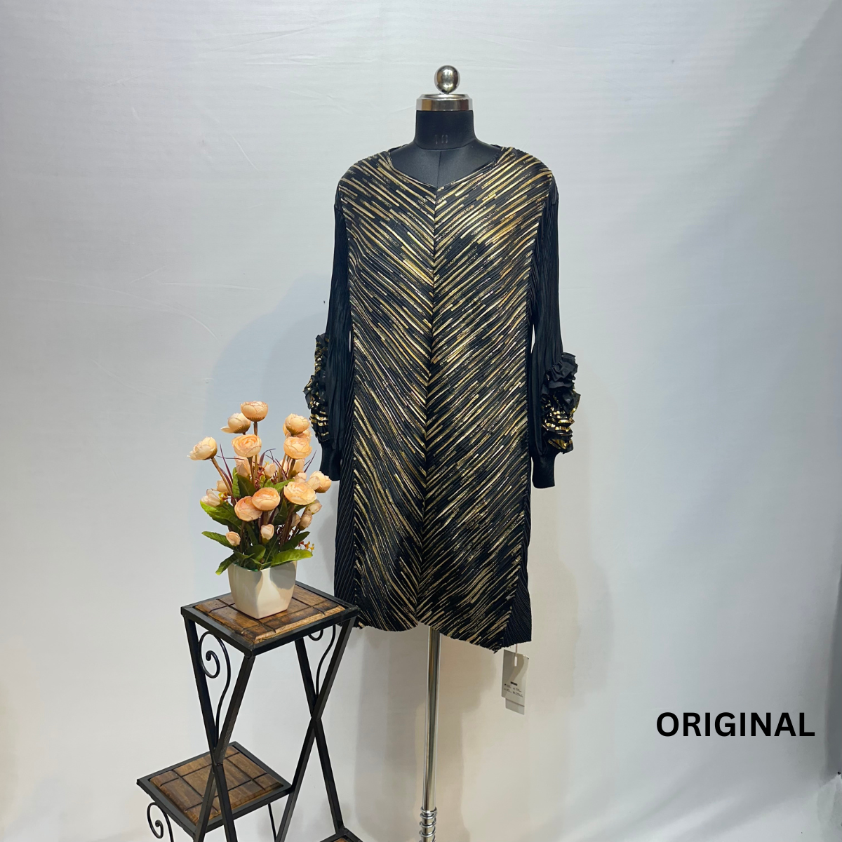 FC Pleated plus size dress