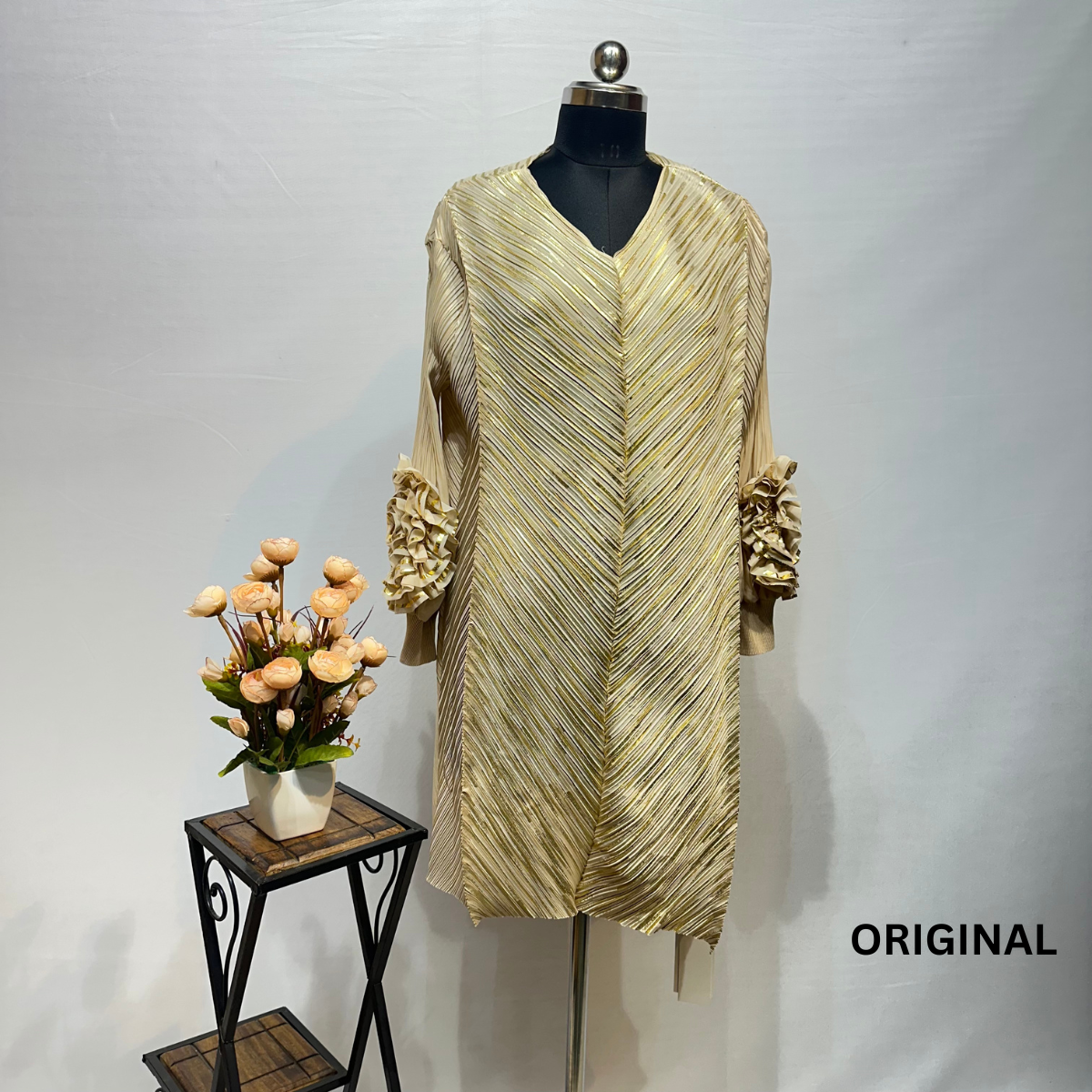 FC Pleated plus size dress