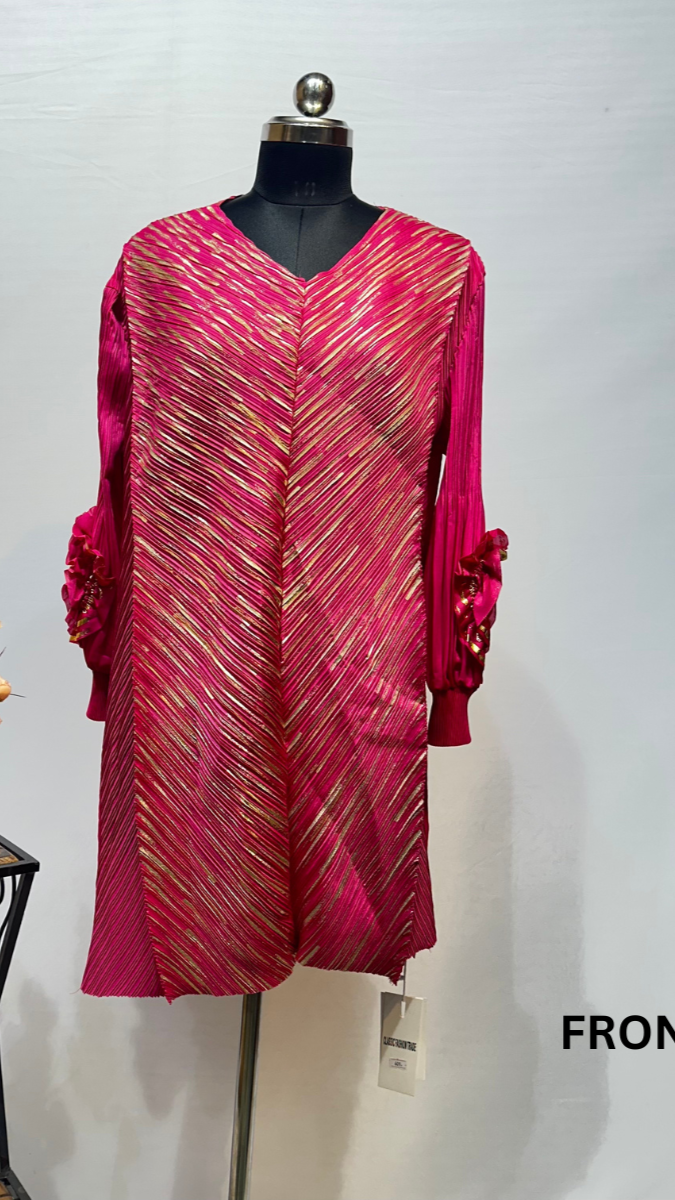 FC Pleated plus size dress