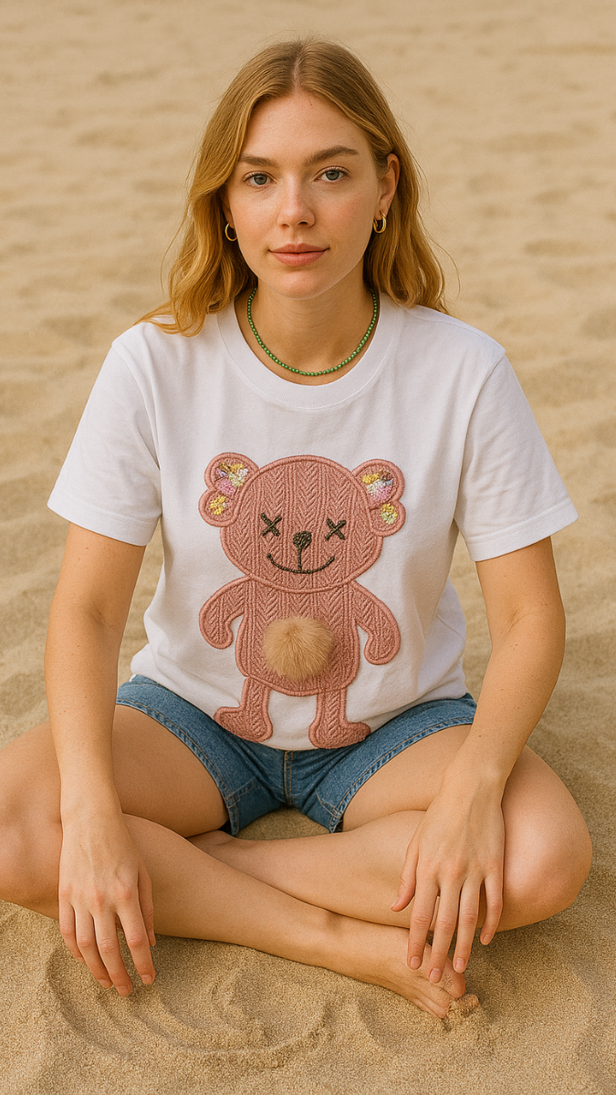 Pom Pom Teddy T-Shirt FC1070