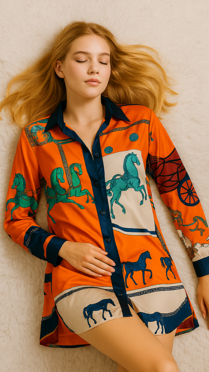 Printed Multicolor Dress FC1009