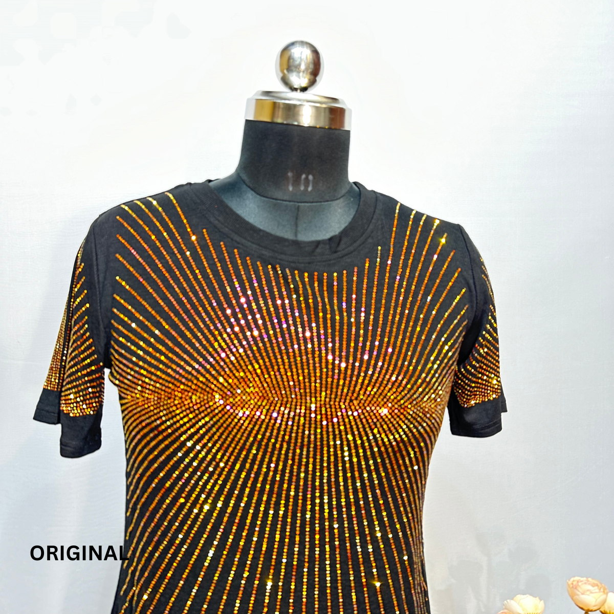 Retro Rhinestones T-Shirt