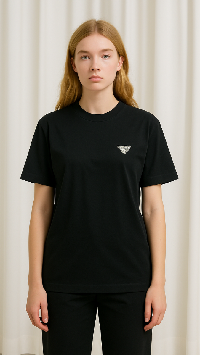 V Rhinestone T-Shirt FC1069