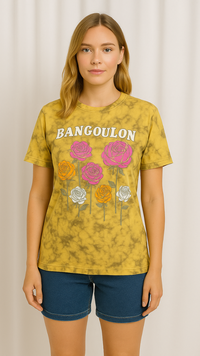 FC Rose Print T-Shirt