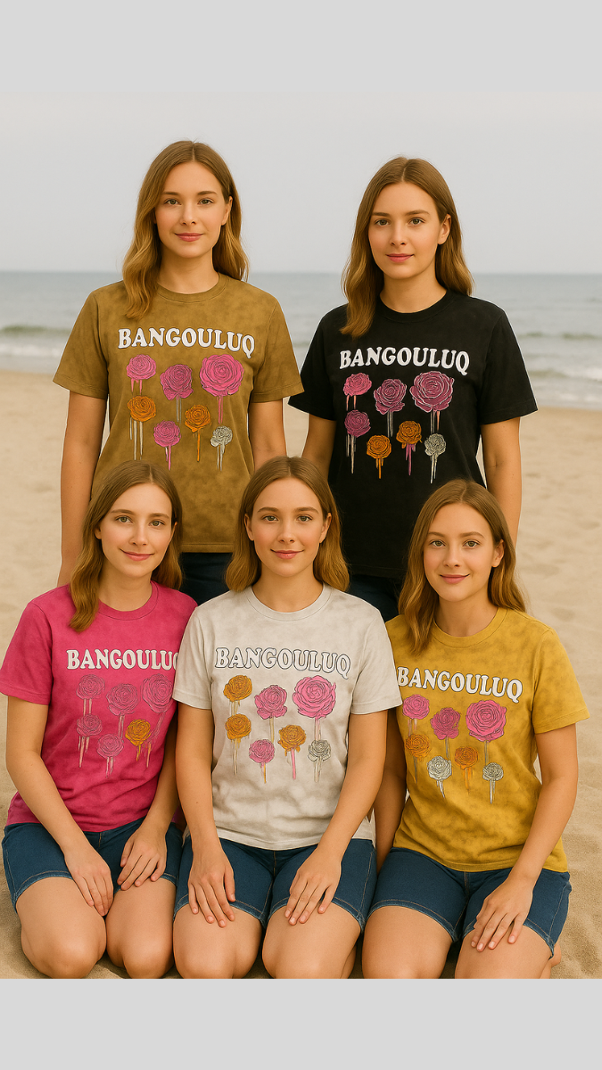 FC Rose Print T-Shirt