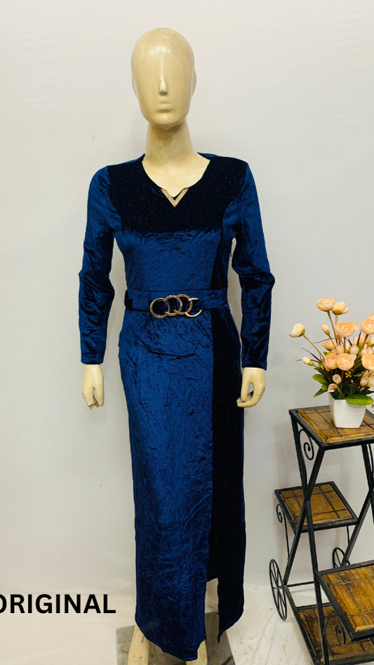 Royal Blue Beautiful Dress
