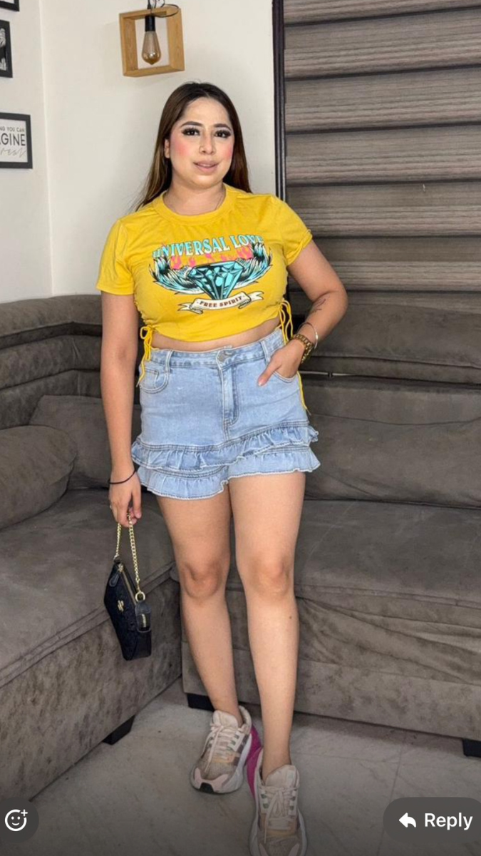 Ruffle End Denim Shorts FC1814