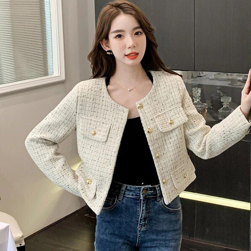 FC Front Open Short Length Tweet Jacket