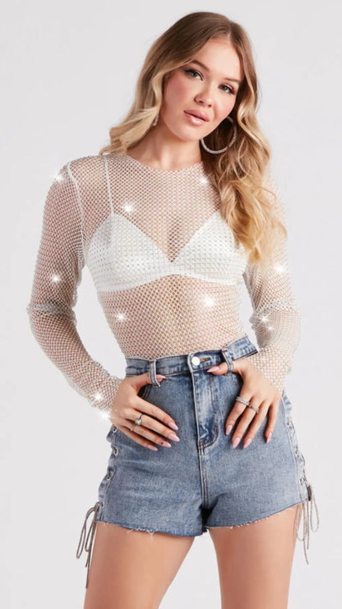 See Through Top FC1771