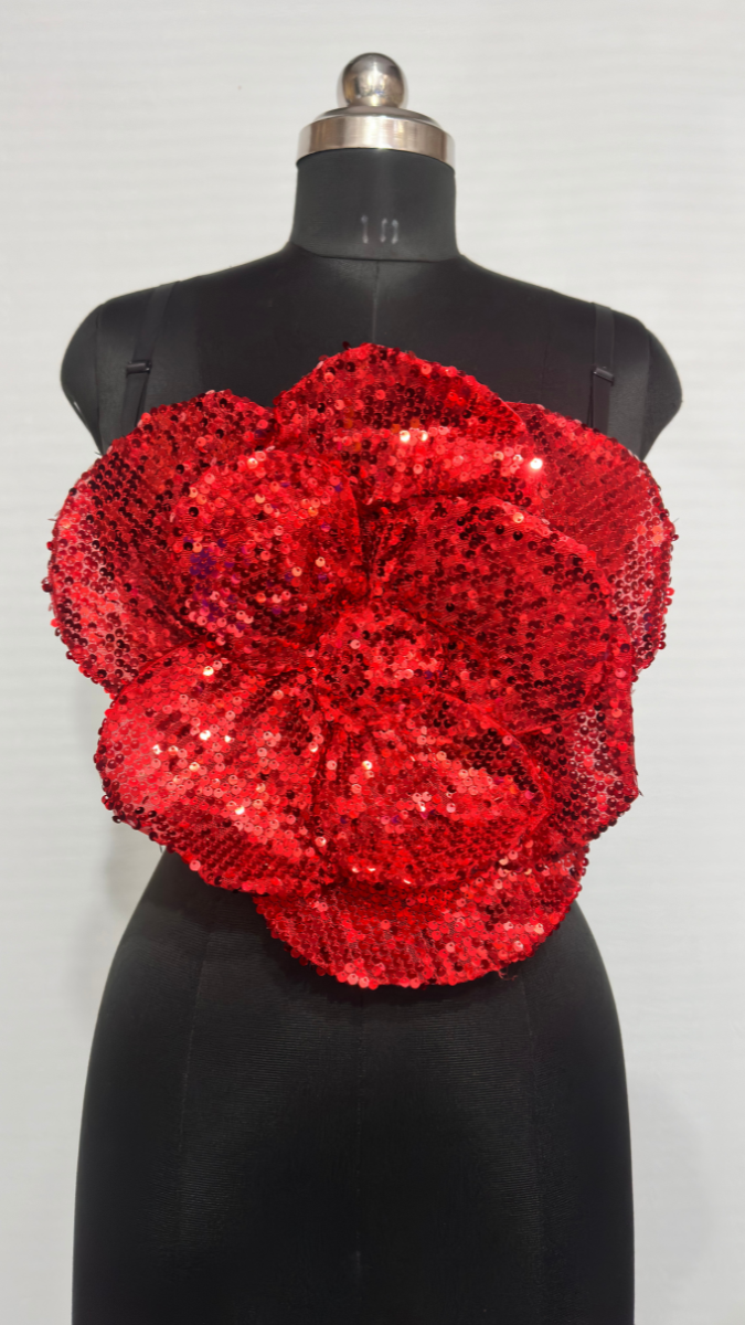 Sequence 3D Flower Top FC1625