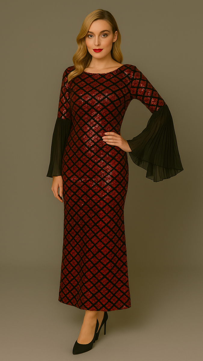 FC Sequins Fish Cut Dress