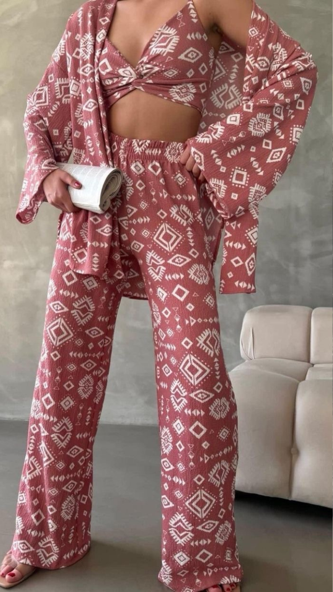 Sexy 3 Piece Co- Ord Set FC1127