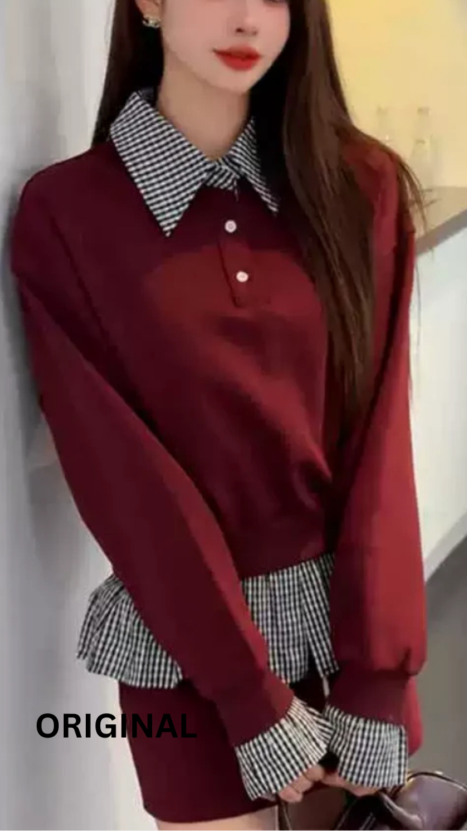 Shirt With Sweater