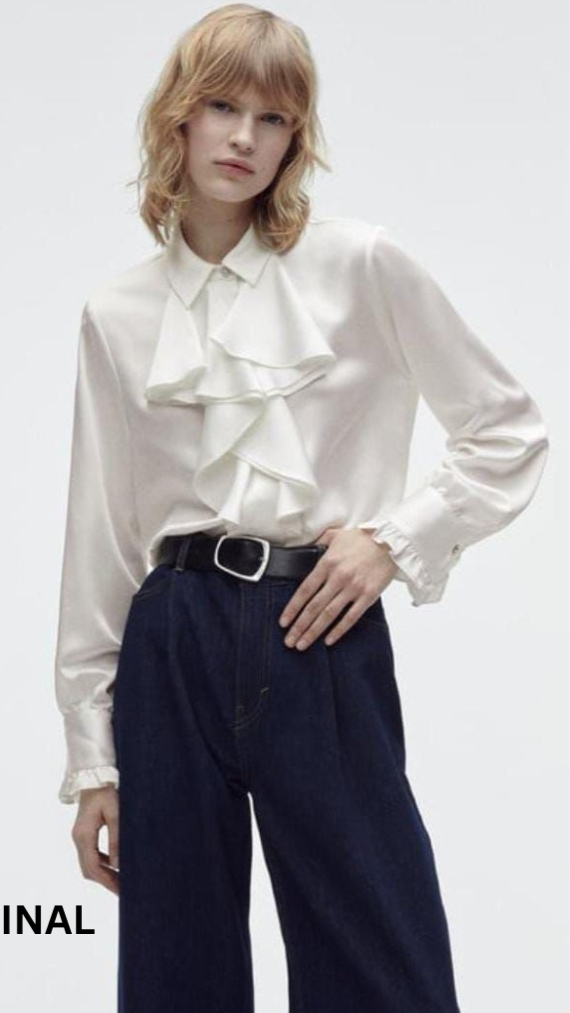 Shirt with Ruffle FC1115