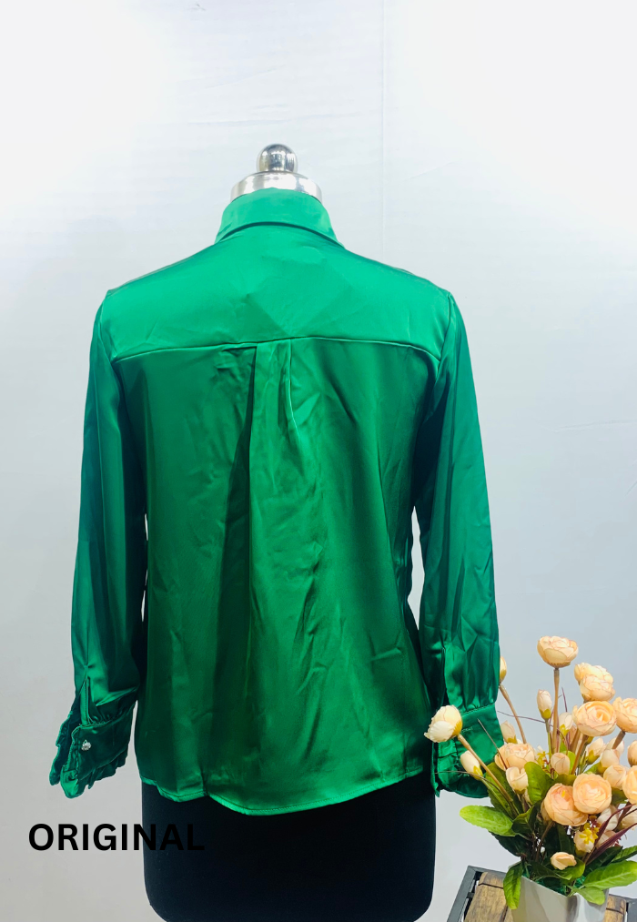 Shirt with Ruffle