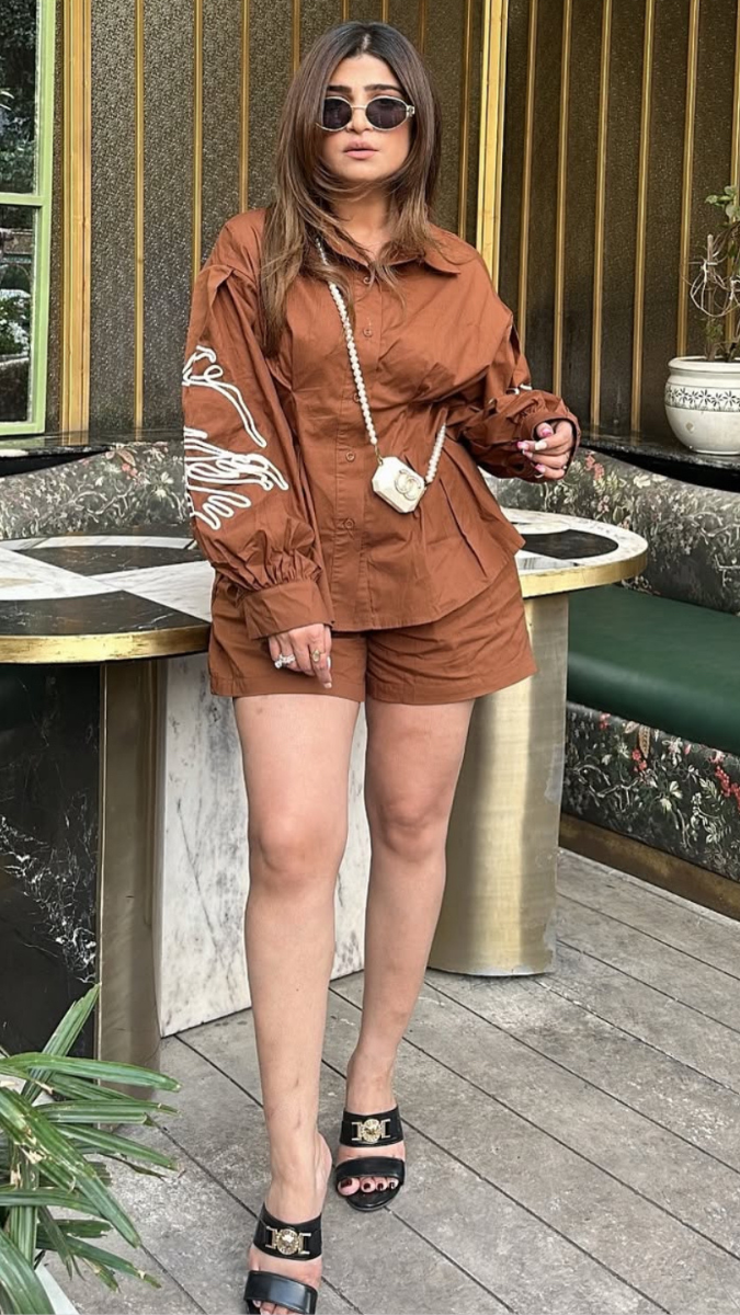 Short Pant Balloon Sleeves Coord Set FC1880