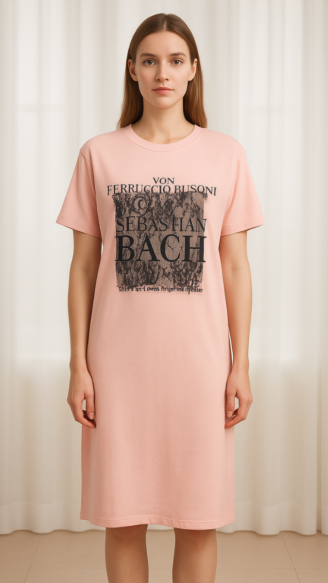 FC Sketch Print Dress