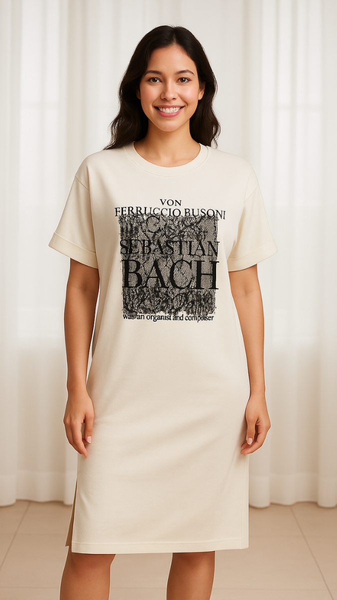 FC Sketch Print Dress