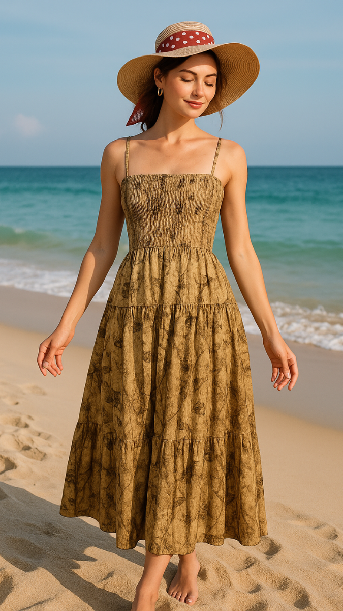 FC Sleeveless Flared Dress