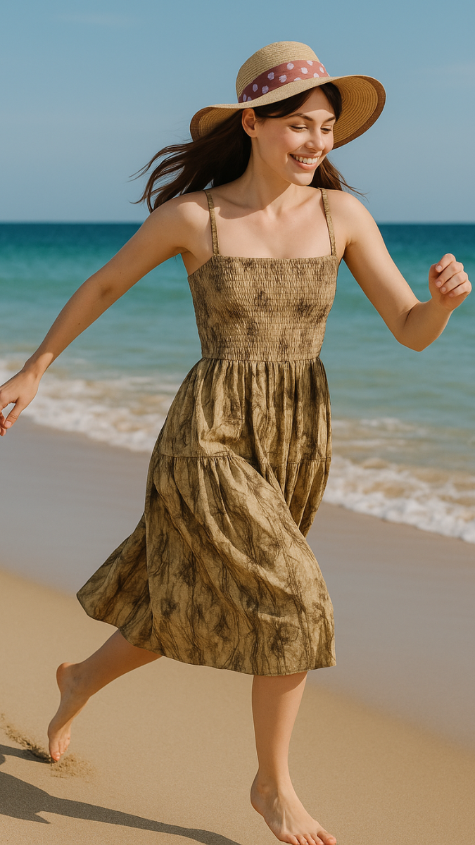 FC Sleeveless Flared Dress