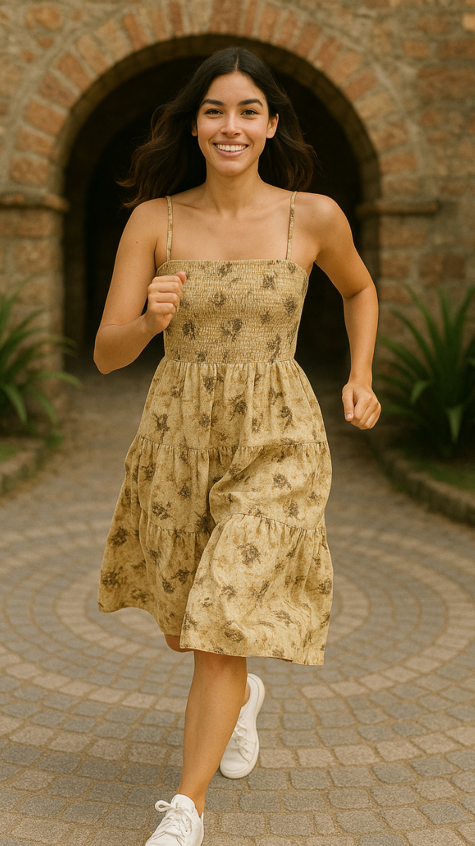 FC Sleeveless Flared Dress