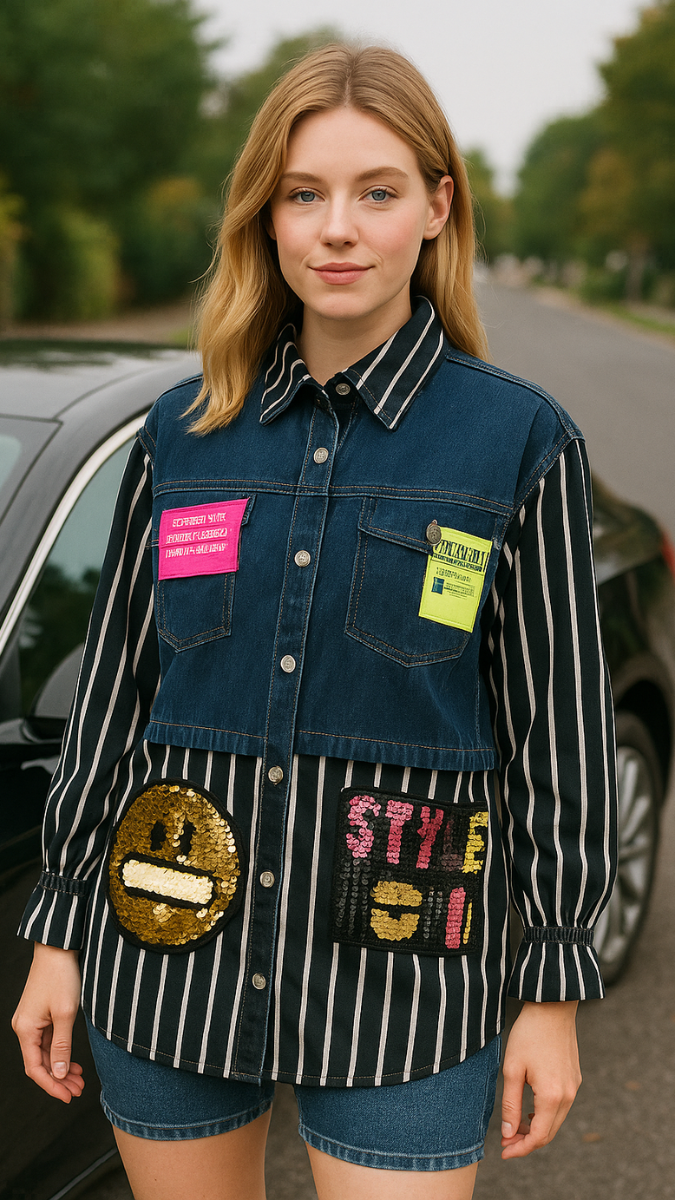 FC Smiley Denim Shirt