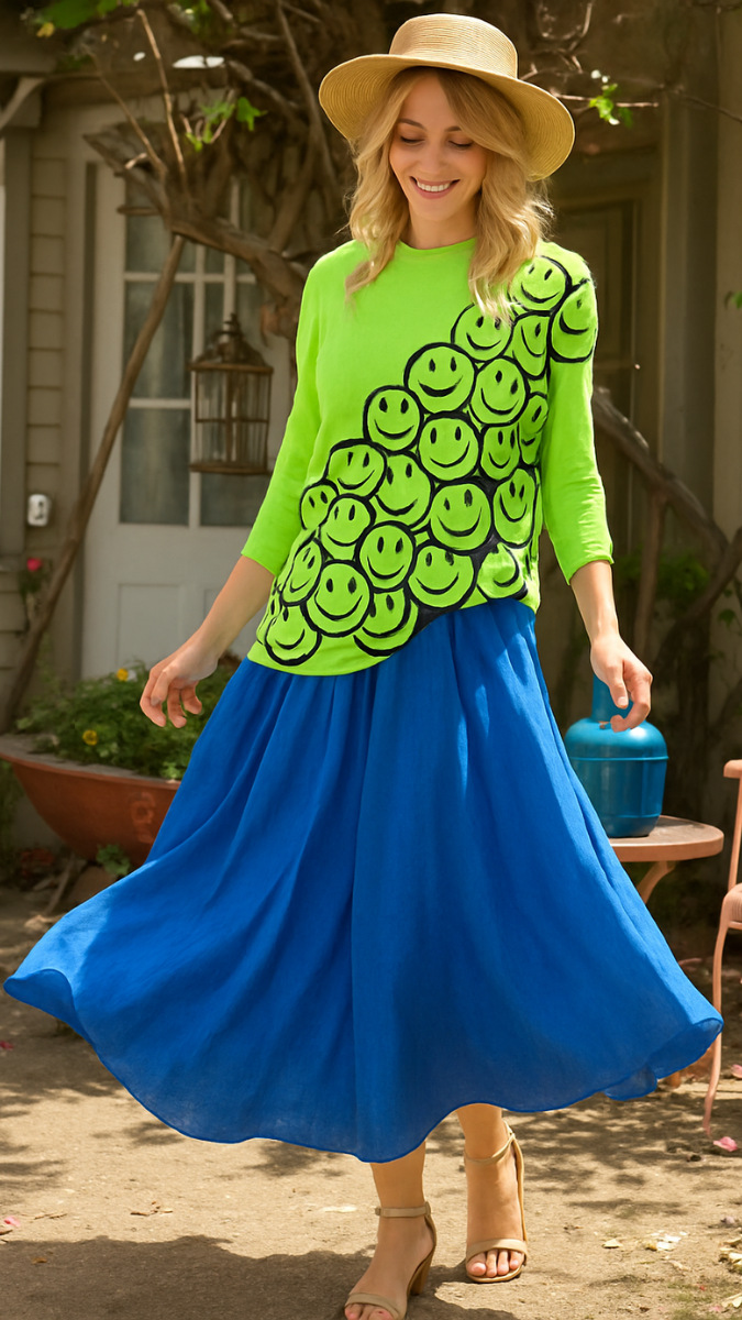 Smiley Printed Top FC1223