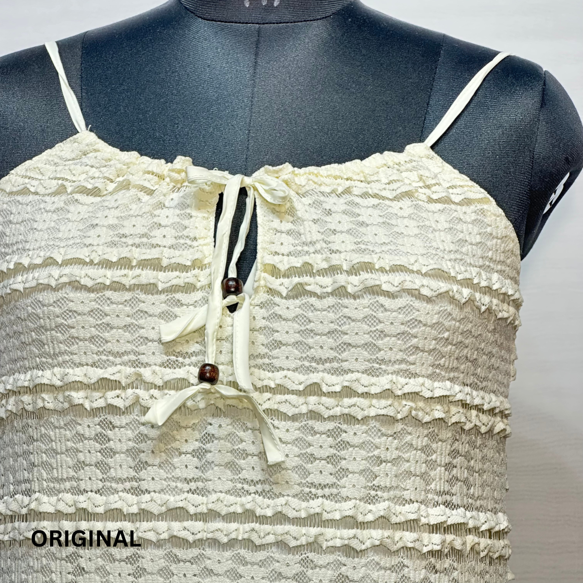 Spaghetti Strap Lace Midi Dress