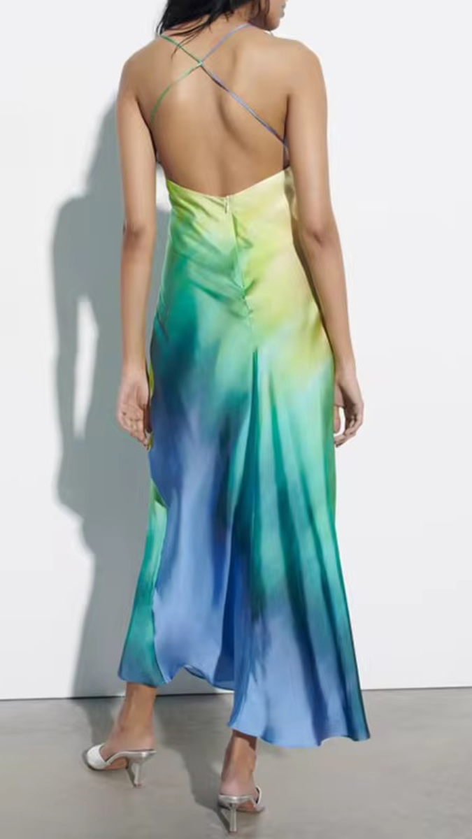 FC Spaghetti Strap Maxi Dress