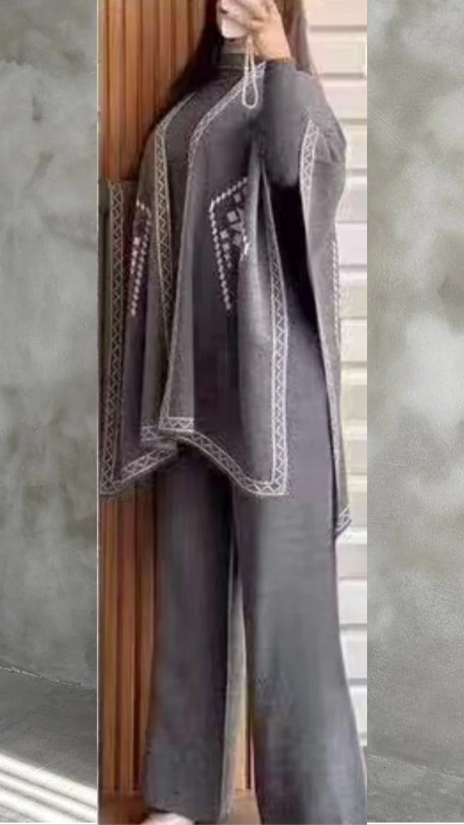 Stylish Shrug 3Pc Coord FC1655