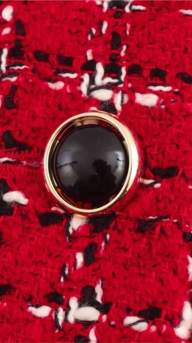 Stylish Tweed Skirt Top FC1776