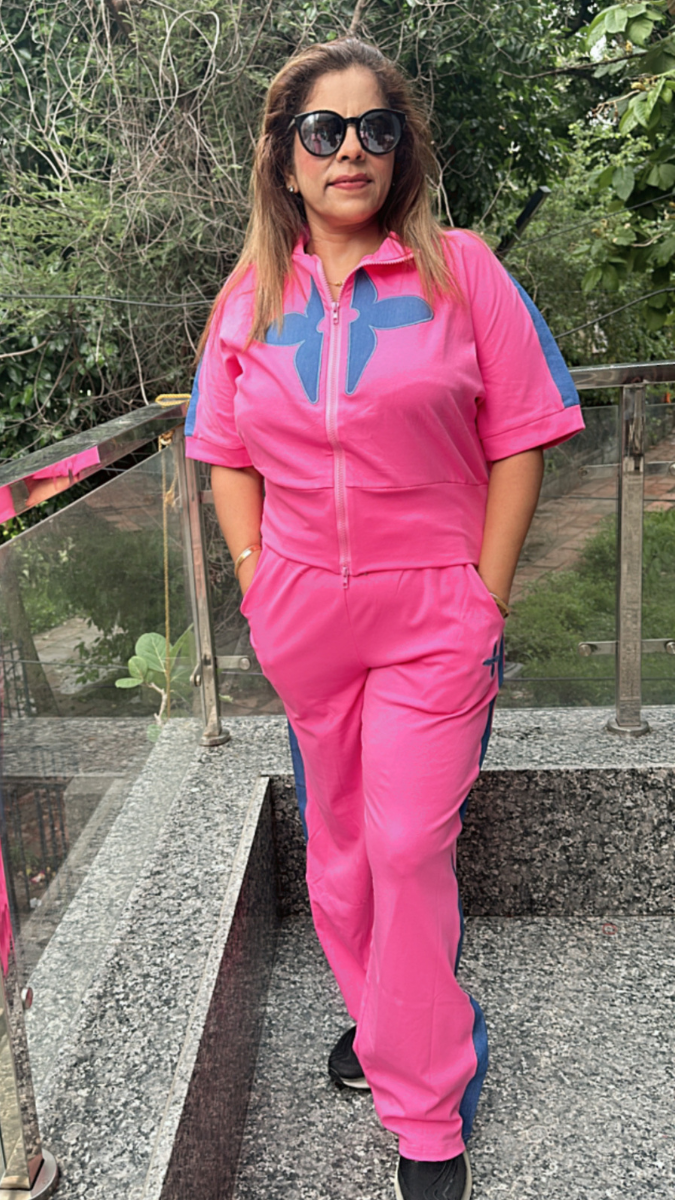 Stylish Collar Co- Ord Set FC1208