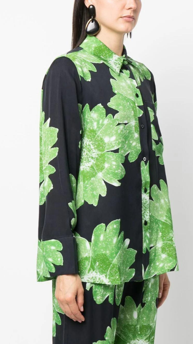 Sun Flower Print Co-Ord Set