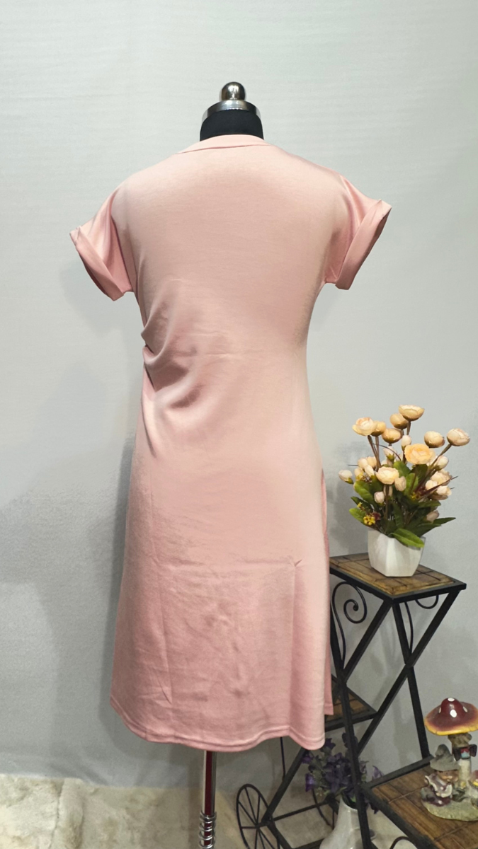 Teddy Print Dress