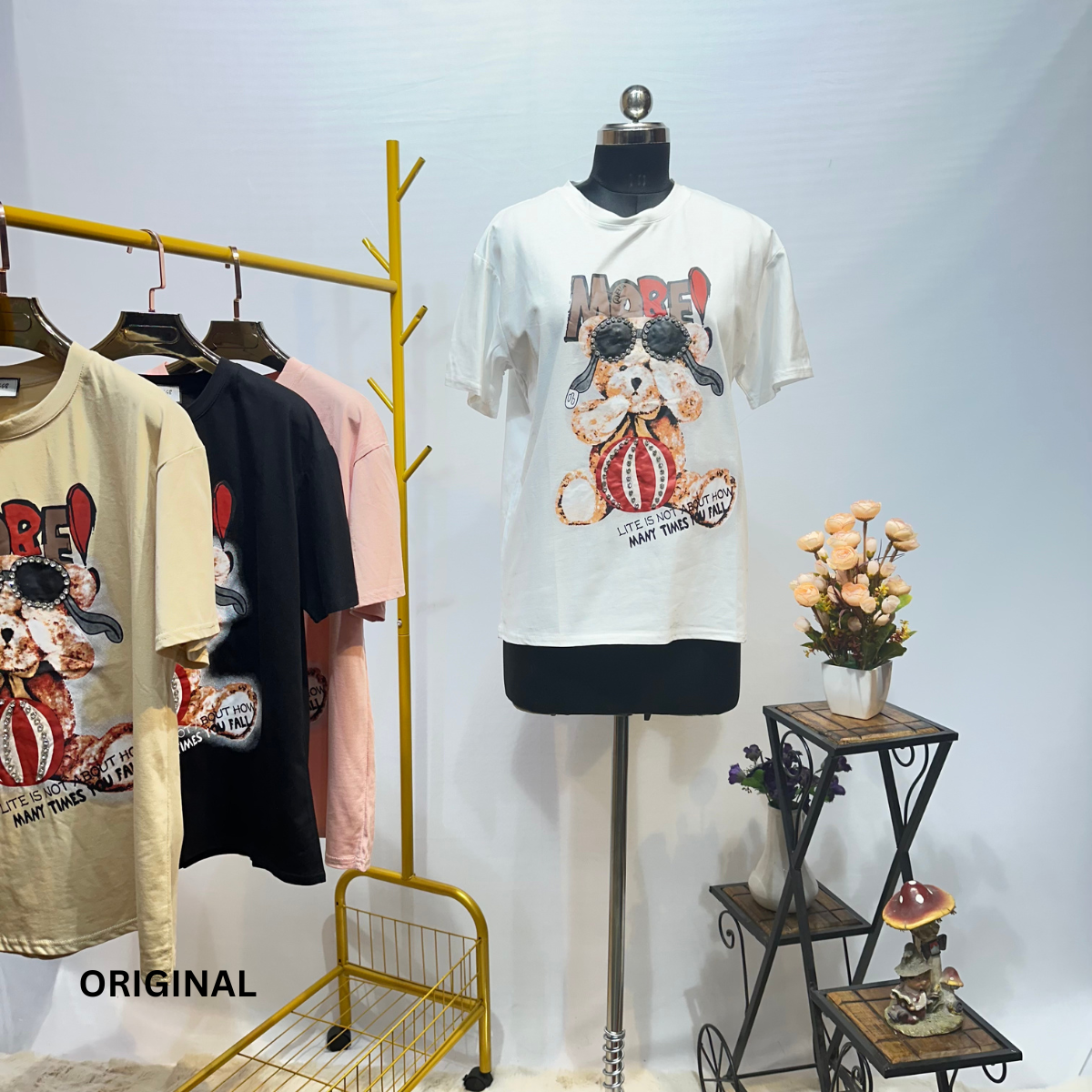 Teddy Print T-Shirt