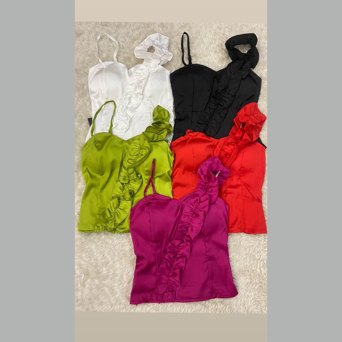 FC The Ruffle Wrap Tank Top