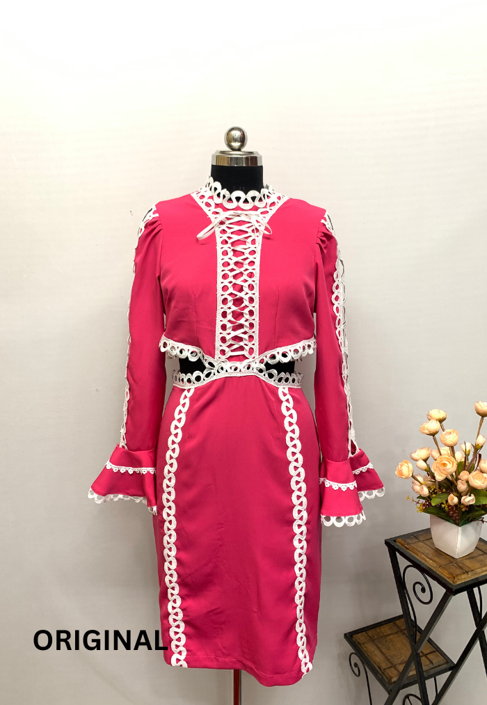 Trending Lace Dress FC1259