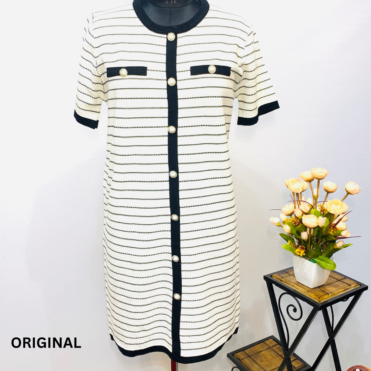 Turtleneck Maxi Dress