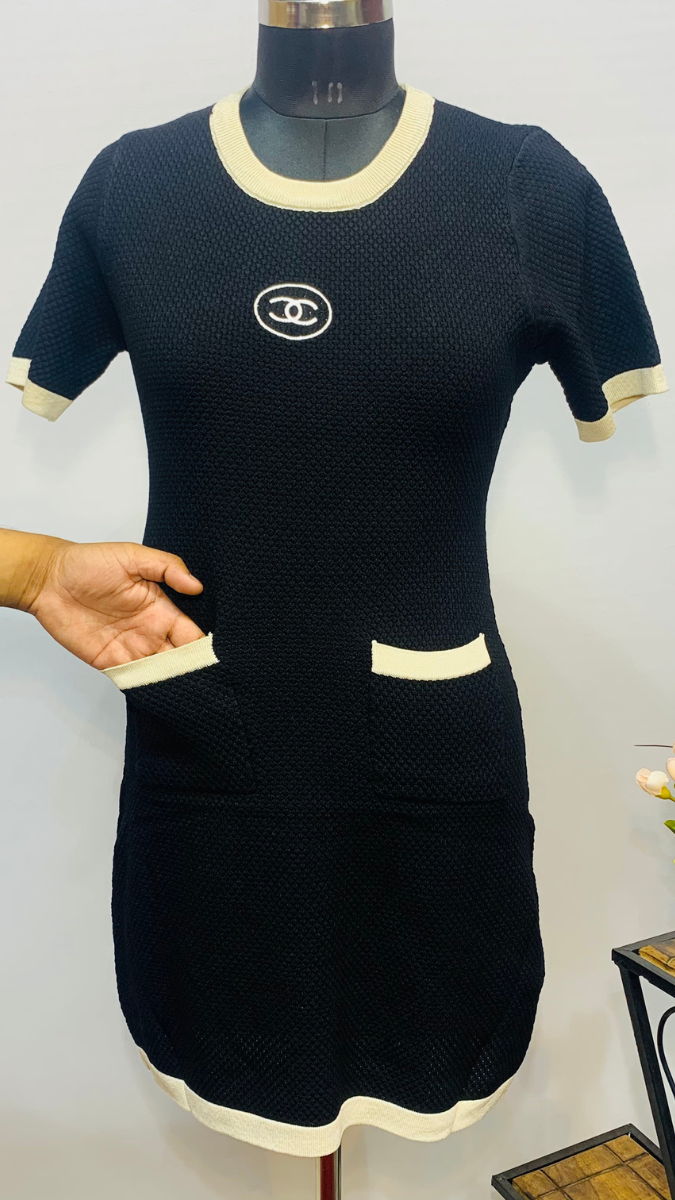 FC Two-Tone Mini-Dress